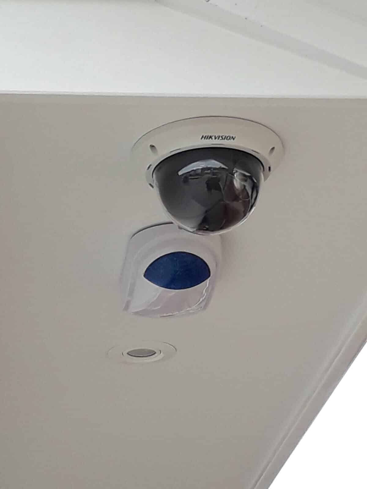 security camera installation